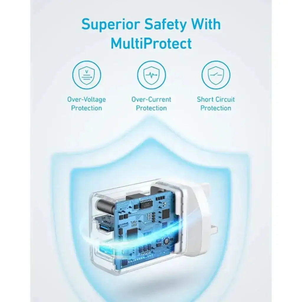 A2348K21 Anker Select Charger (20W, 2-Port) -White - GulfStore.com