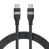 A82E2H11 Anker USB-C to USB-C Cable 240W (Upcycled-Braided) (0.9m/3ft) -Black - GulfStore.com