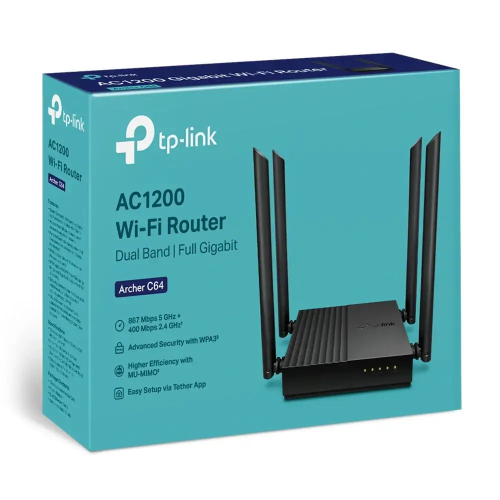 TP-Link AC1200 Dual Band Gigabit Router - GulfStore.com