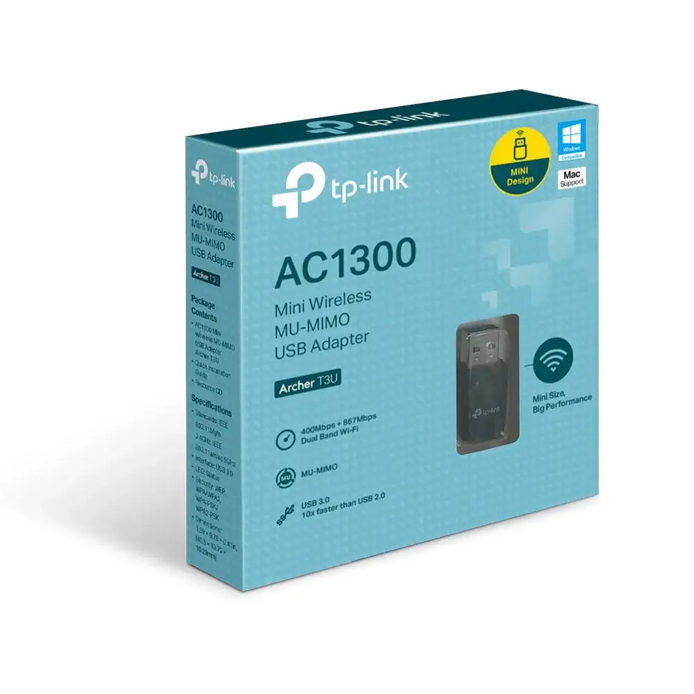 TP-Link AC1300 Mini Wireless MU-MIMO USB Adapter - GulfStore.com