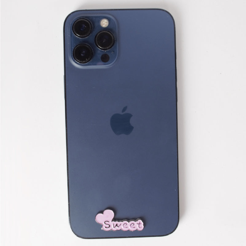 Pink Sweet With Heart Sign Sticker