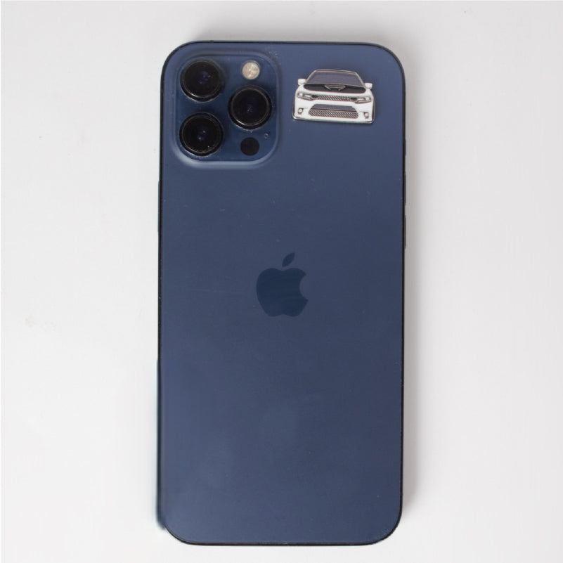 ملصق دودج تشارجر أبيض