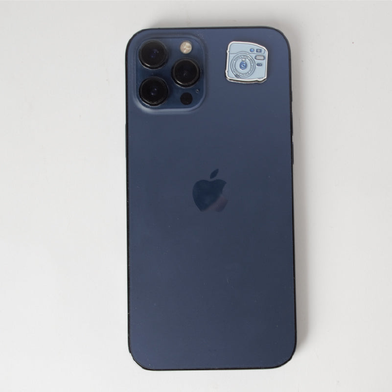 Blue Camera Sticker
