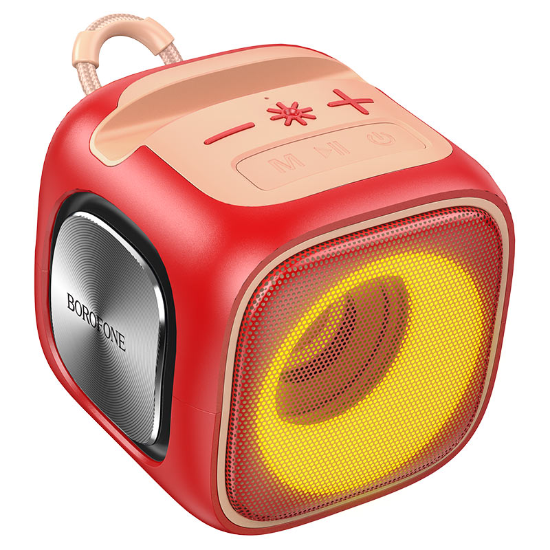 BR29 | Borofone Interest Sports BT Speaker | Red - GulfStore.com