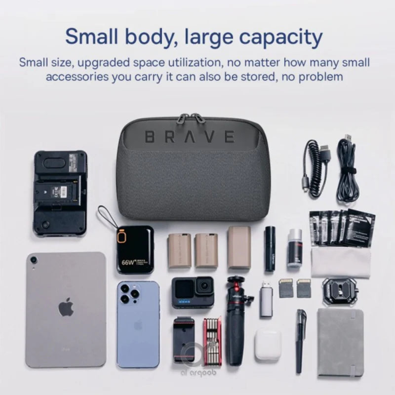 17469 | BTP-02 | Brave Tech Pouch Organizer Portable Gadget Storage For Travel