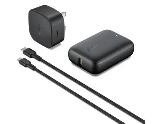 Aukey Minima 20W PD, 20000mAh PD Power Bank with 45W PD , Bundle - GulfStore.com