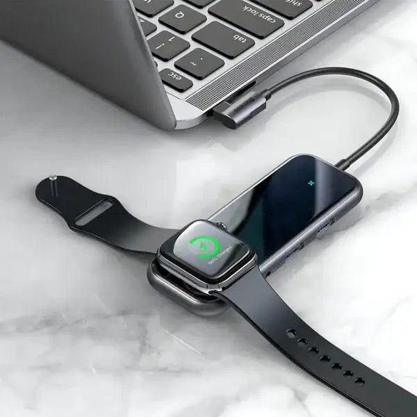 Baseus Superlative Multifuncational HUB Deep - Gray - GulfStore.com