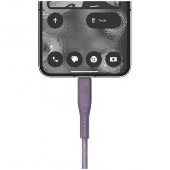 Energea Flow USB-C to USB-C Cable 1.5M - Purple - GulfStore.com