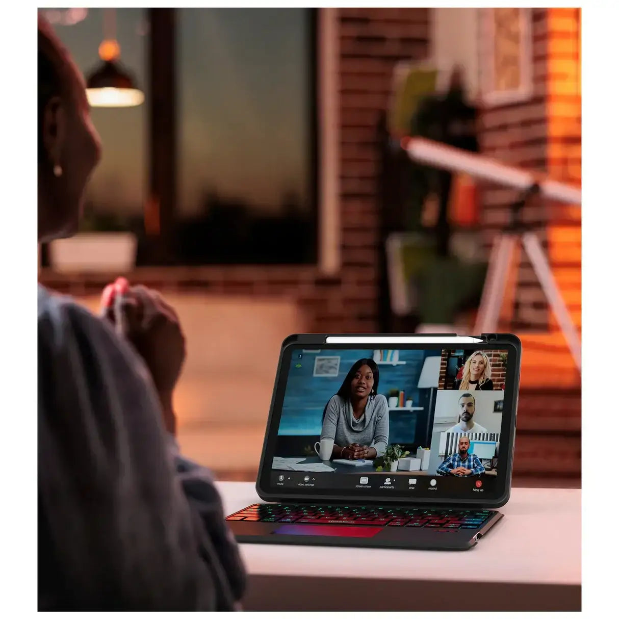 Choetech Magic Keyboard For iPad 13 inch M4 - Arabic&English - GulfStore.com