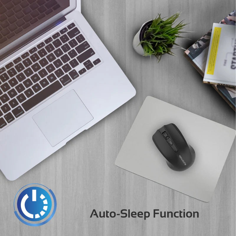 بروميت - ماوس بصري لاسلكي مريح Clix-82.4GHz - أسود