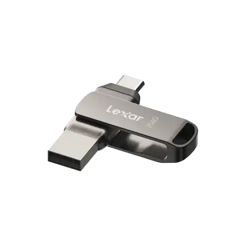 256GB Lexar® Dual Type-C and Type-A USB 3.1 flash drive, up to 130MB/s read - GulfStore.com
