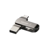 256GB Lexar® Dual Type-C and Type-A USB 3.1 flash drive, up to 130MB/s read - GulfStore.com