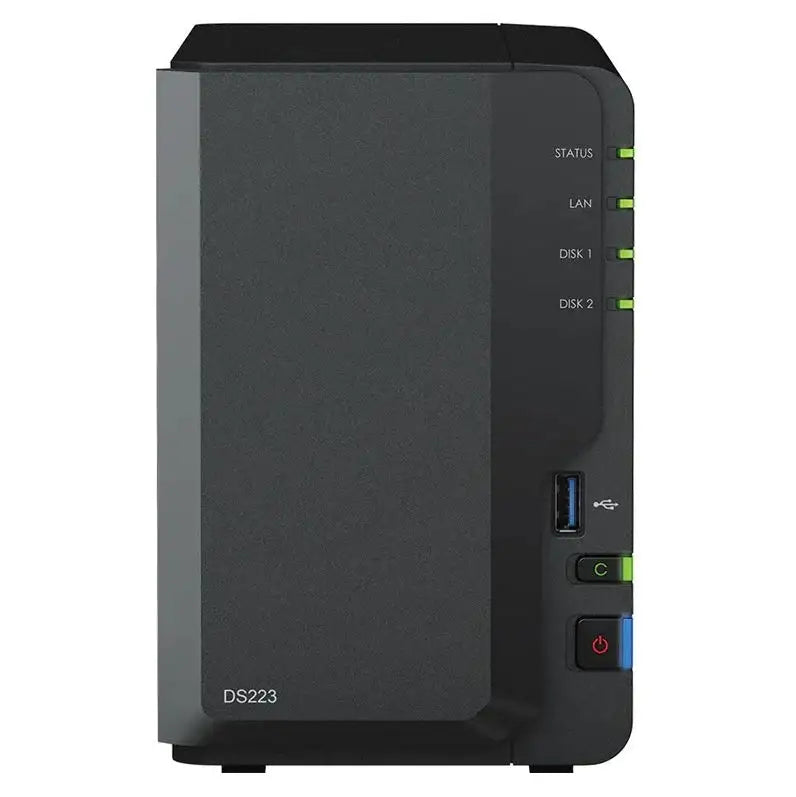 Synology DiskStation - SATA / 2-Bays / USB / LAN / Desktop - GulfStore.com