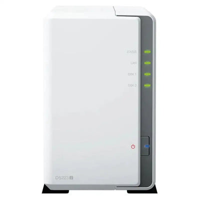 Synology DiskStation DS223J - 4TB / 2x 2TB / SATA / 2-Bays / USB / LAN / Desktop - GulfStore.com