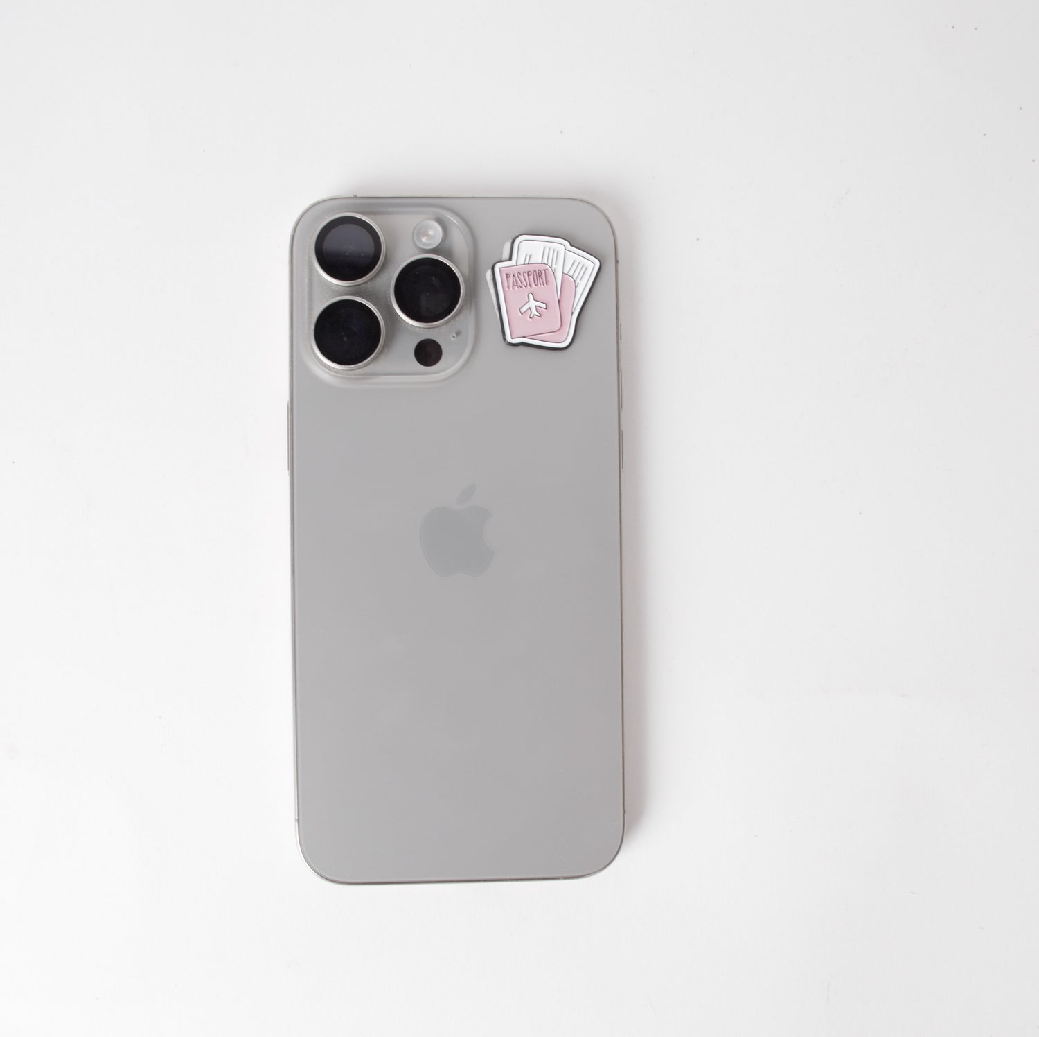 Pink Passport Sticker