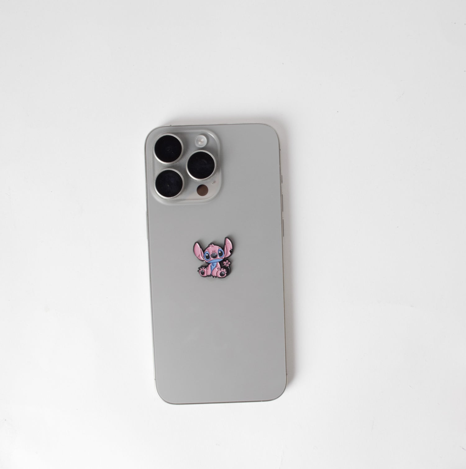 Pink & Blue Stitch Sticker
