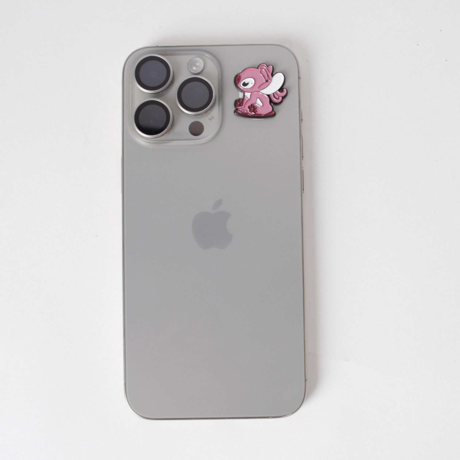 Cute Angel Stitch Light Pink Sticker