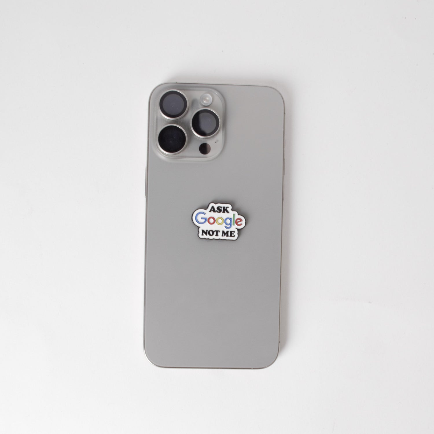 اسأل جوجل وليس أنا - ملصق