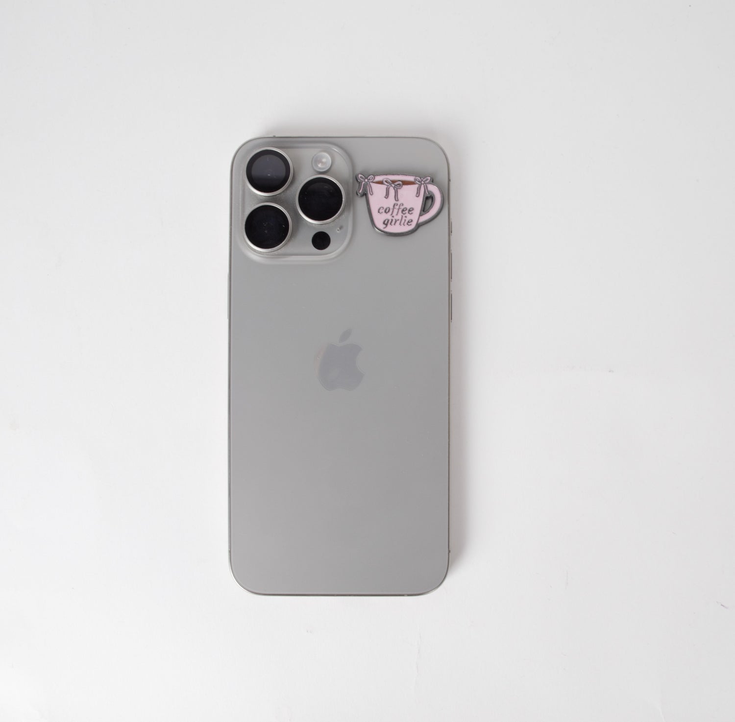 Coffee Girly Pink Sticker