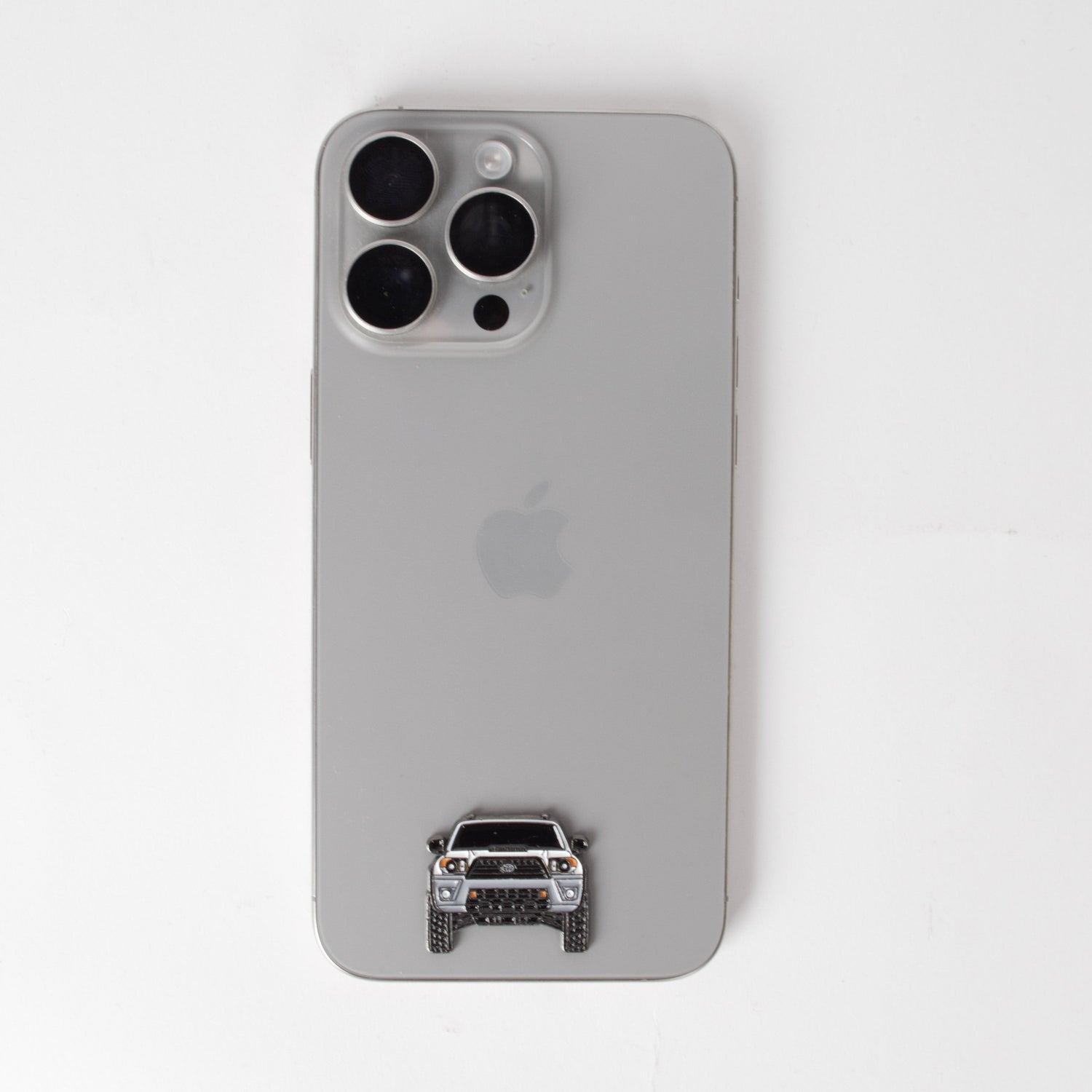 White Toyota Tundra Sticker