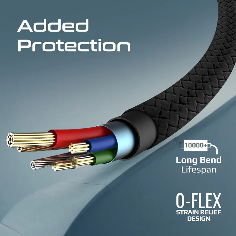 PROMATE 2M Super-Flexible USB to Lightning Connector Cable • 2A Standard Charging - Black