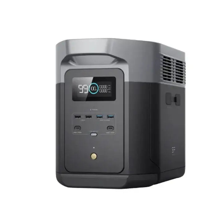 EcoFlow DELTA 2 Max Portable Power Station 2084Wh capacity, 2400W rated output, X-Boost up to 3100W - GulfStore.com