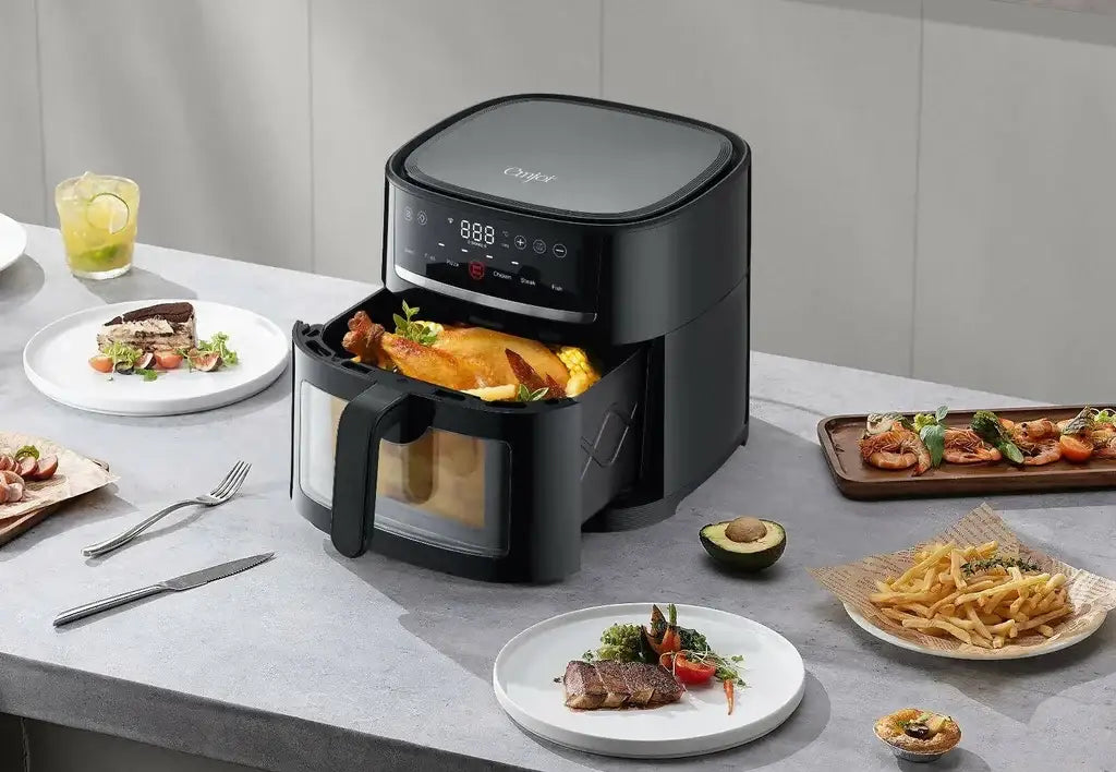 Emjoi Smart AirFryer 1350W, 4L, 1Y, Black - GulfStore.com