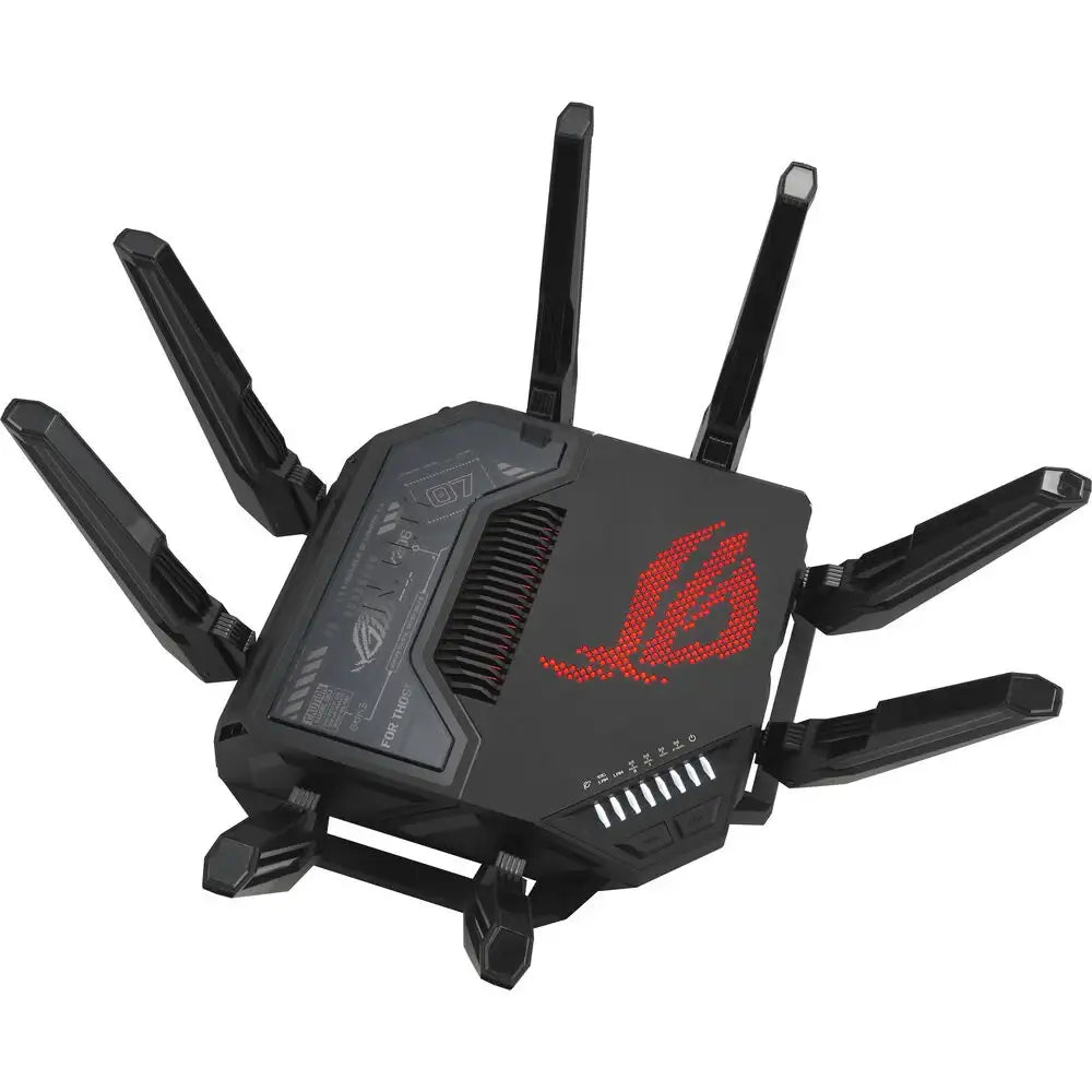 GT-BE98 Quad-band WiFi 7 (802.11be) Gaming Router - GulfStore.com