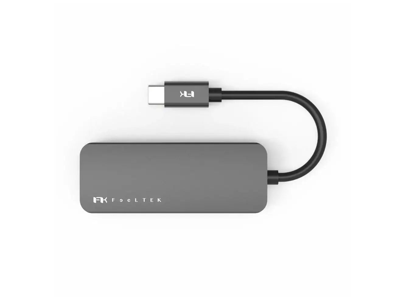 Feeltek 4-in-1 Portable USB Type C Hub - GulfStore.com