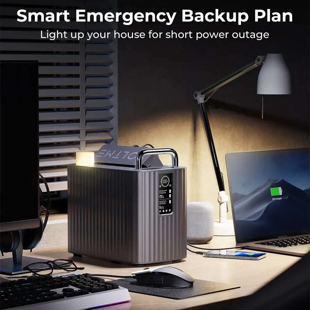 VOLTME Hako 600W / 577WH Portable Power Station H2005 - HK600 - GulfStore.com