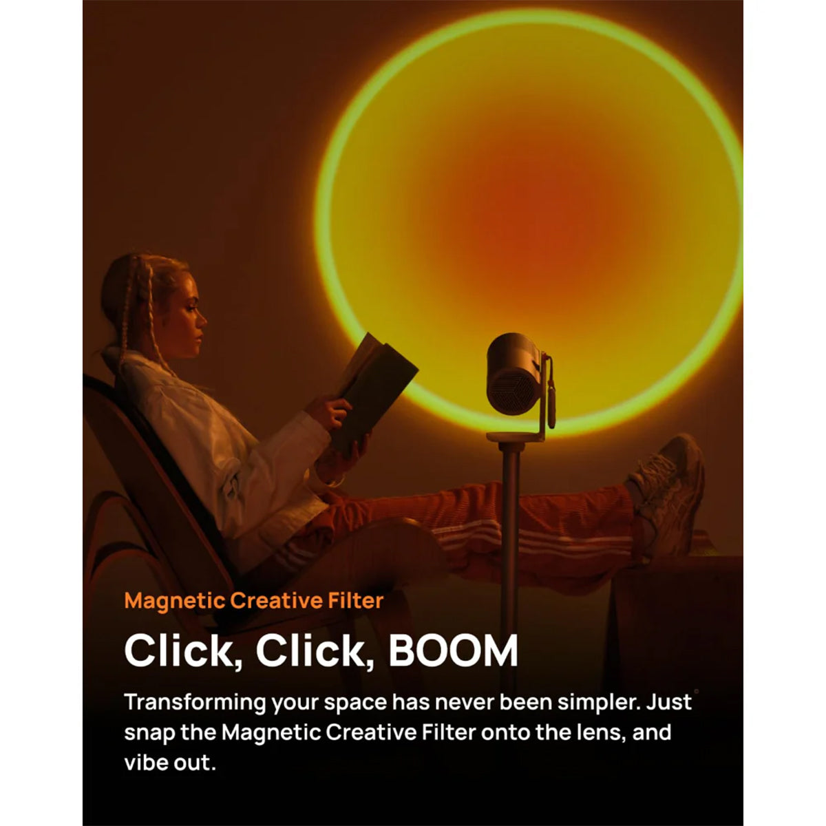 Xgimi Google TV portable cinema
Type-C charge, 1080P
450 ISO Lumens, 2.5h built-in-battery