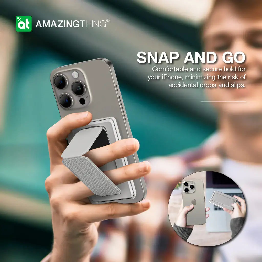 AMAZINGTHING | 17048 | OMNI Link Travel Mag Fold Pro Magnetic Wallet | Gray - GulfStore.com