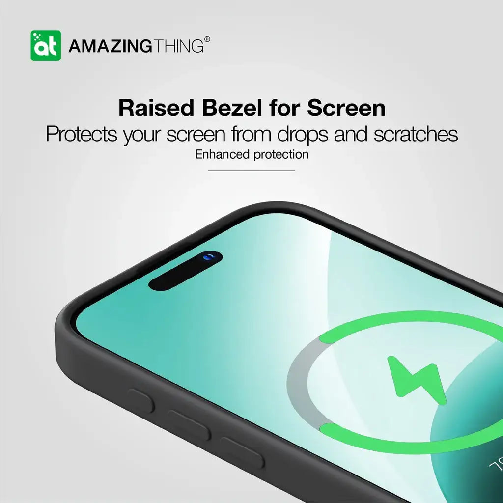 AMAZINGTHING | IP156.7PSMBK | AT SMOOTHIEL MAGSAFE DROP PROOF CASE FOR IPHONE 15 PRO MAX 6.7 | Black - GulfStore.com