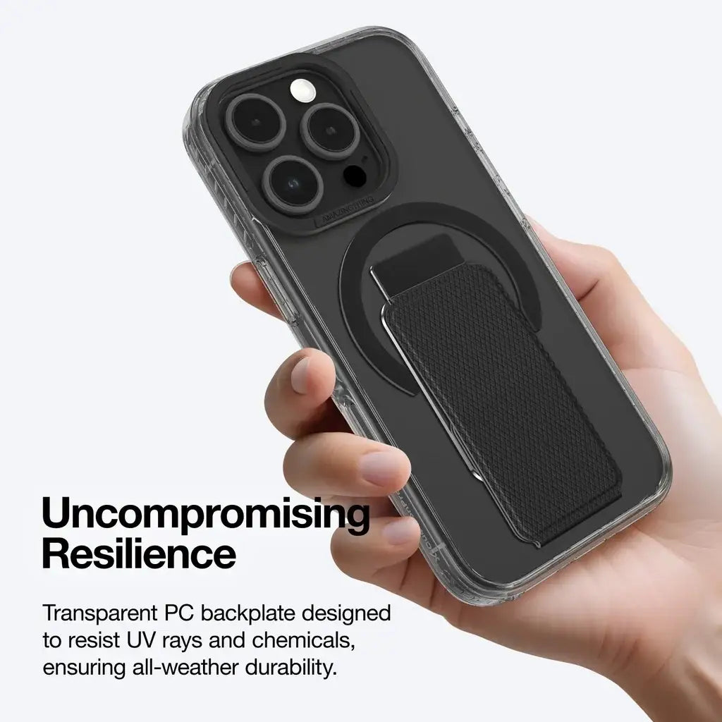 AmazingThing TITAN PRO + HOLDER MAGSAFE DROP PROOF CASE FOR IPHONE 16 PRO 6.3 - BLACK IP166.3PTHBK - GulfStore.com
