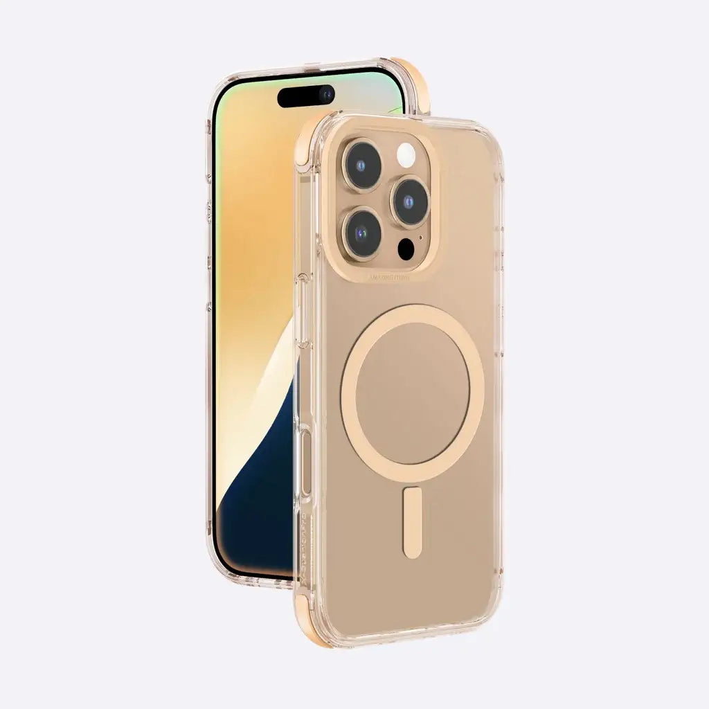 17327 | AMAZINGTHING | OMNI MAGSAFE DROP PROOF CASE FOR IPHONE 16 PRO MAX 6.9 | ROSE GOLD - GulfStore.com