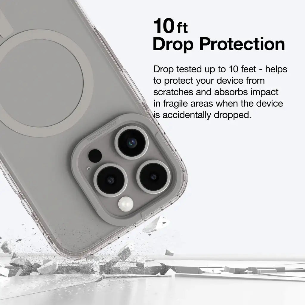 17372 | AMAZINGTHING | TITAN PRO MAGSAFE DROP PROOF CASE FOR IPHONE 16 PRO MAX 6.9 | GREY - GulfStore.com