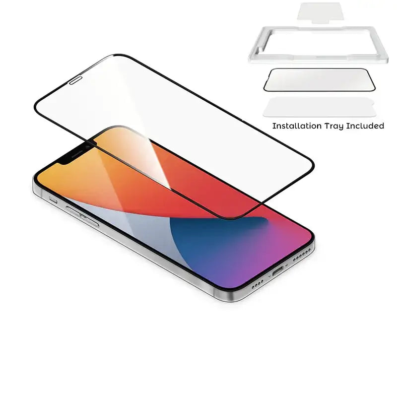 TORRII BODY GLASS ANTI-BACTERIAL COATING FULL COVERAGE CURVED FOR IPHONE 2020 ( 6.1