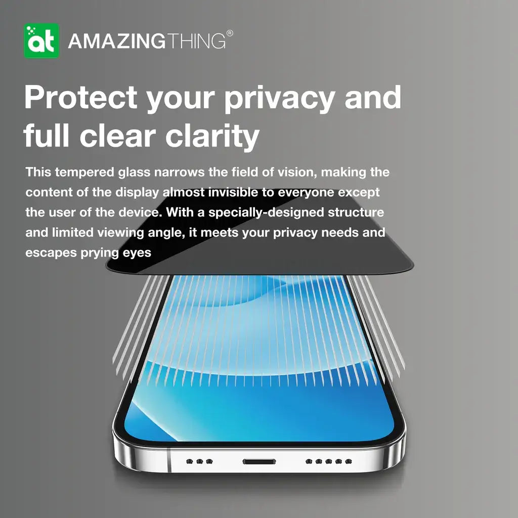 AMAZINGTHING , AT IPHONE 14 PRO MAX 6.7'' 2.75D FULLY COVERED RADIX PRIVACY GLASS , PRIVACY , IP226.7PPRCGLA - GulfStore.com
