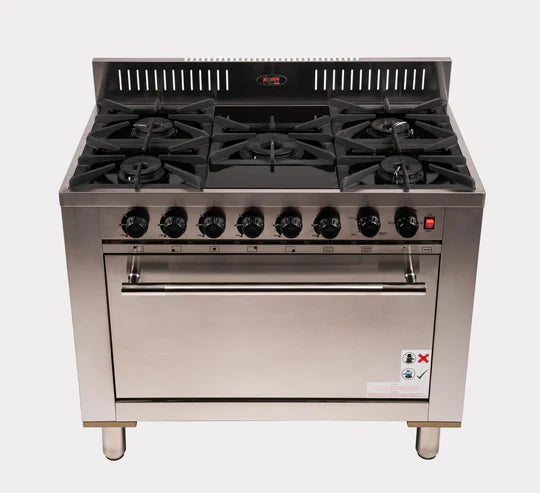 Master Chef Heavy Duty Gas Cooker 90x60 5 Burners