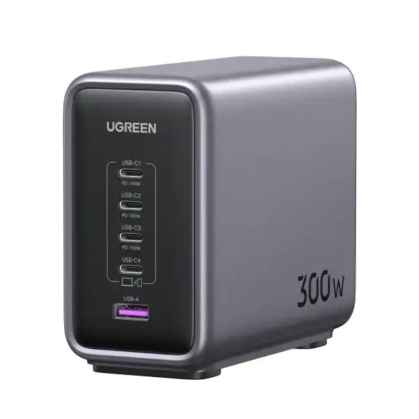 UGREEN Nexode 300W 5-Port PD GaN Fast Charg CD333(90904) - GulfStore.com