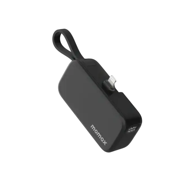 IP130MFID , 1-Power Mini 5000mAh Bulit-in foldable lightning Battery pack (Black) - GulfStore.com