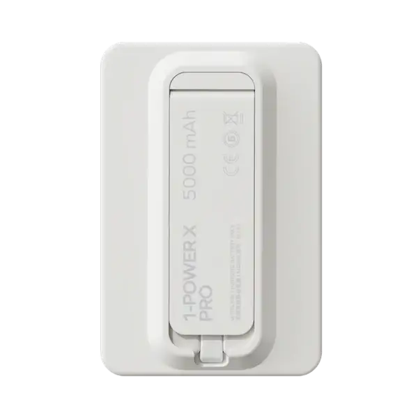 IP131HKD , 1-Power X Pro Magnetic Wireless Battery Pack (5000mAh) with Stand and Built-in USB-C Cable (Black) - GulfStore.com