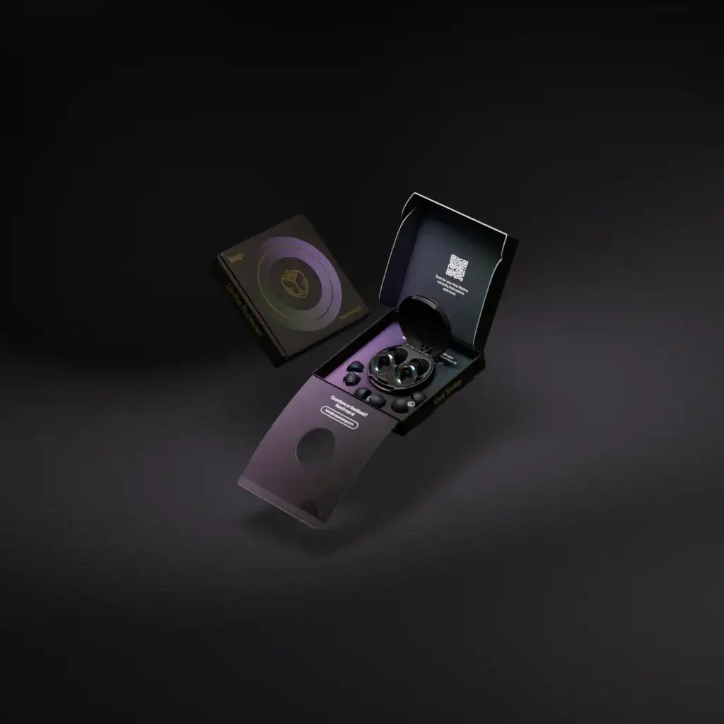 LOOP EXPERIENCE 2 HOLOGRAPHIC Ear Plugs - BLACK - GulfStore.com