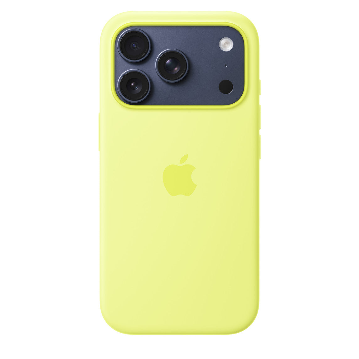 Apple iPhone 17 Pro Max Silicone Case with MagSafe - Neon Yellow
