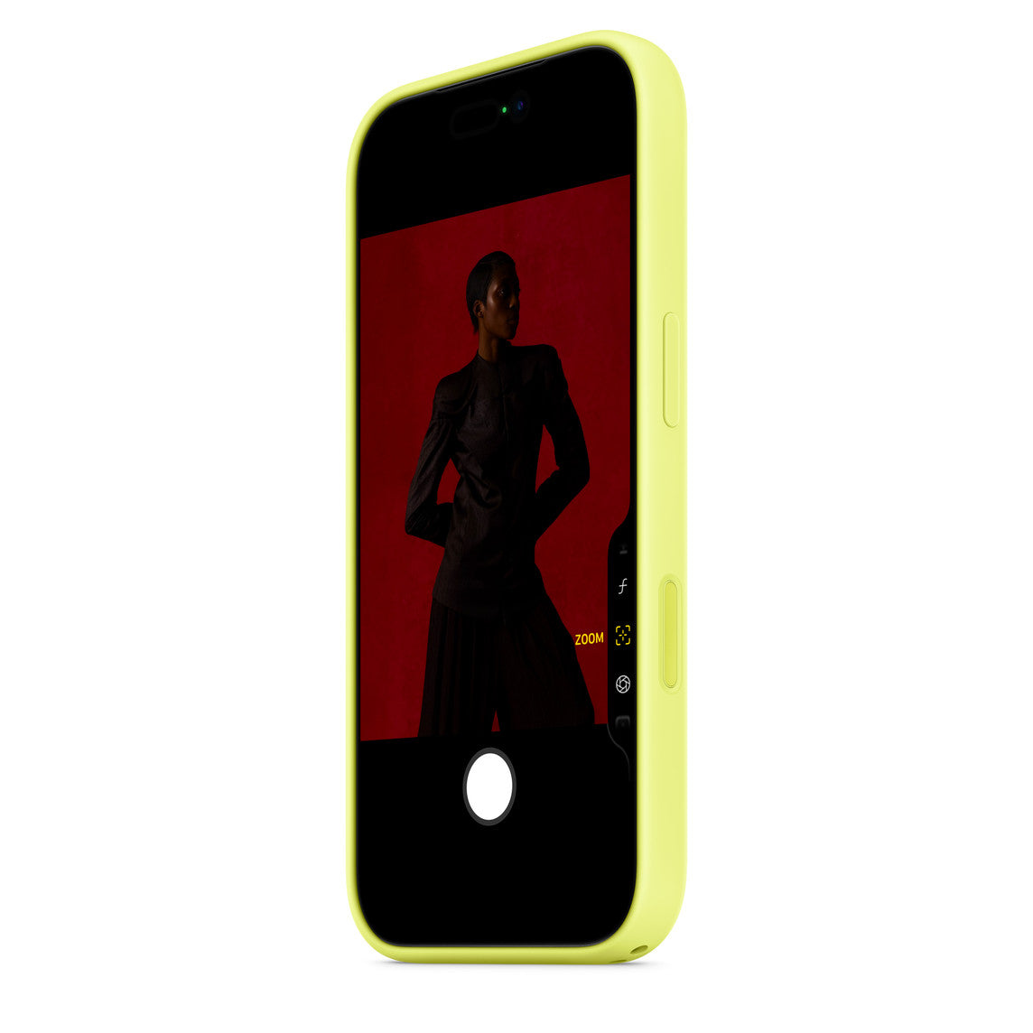 Apple iPhone 17 Pro Max Silicone Case with MagSafe - Neon Yellow