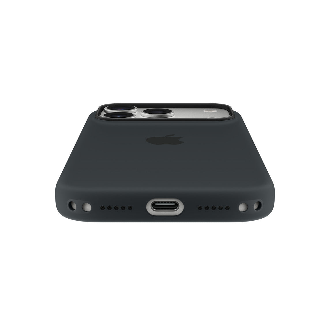 iPhone 17 Pro Silicone Case with MagSafe – Black