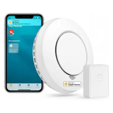 GS559AH | Meross Smart Smoke Alarm Kit with Hub | White