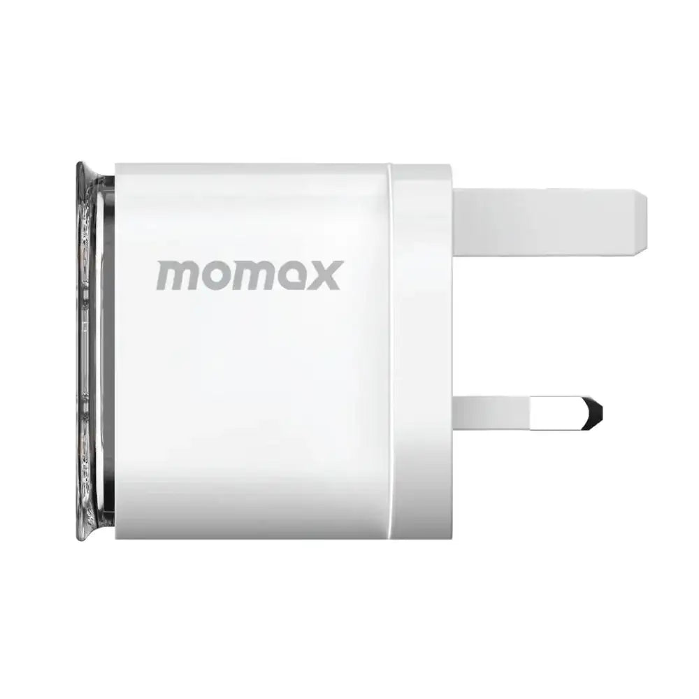 UM51UKW | Momax 1-Charge Flow 35W 2-Port Charger | UK | White - GulfStore.com