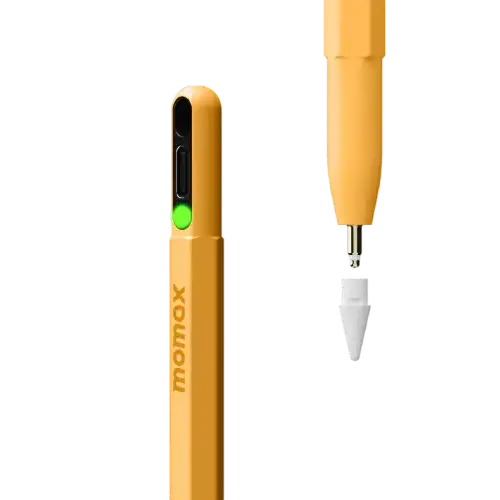 TP10Y1 | Momax Mag.Link Pop Magnetic active stylus pen | Yellow - GulfStore.com