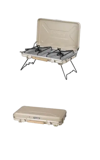 Naturehike Leyan 2 double head gas stove - khaki - GulfStore.com